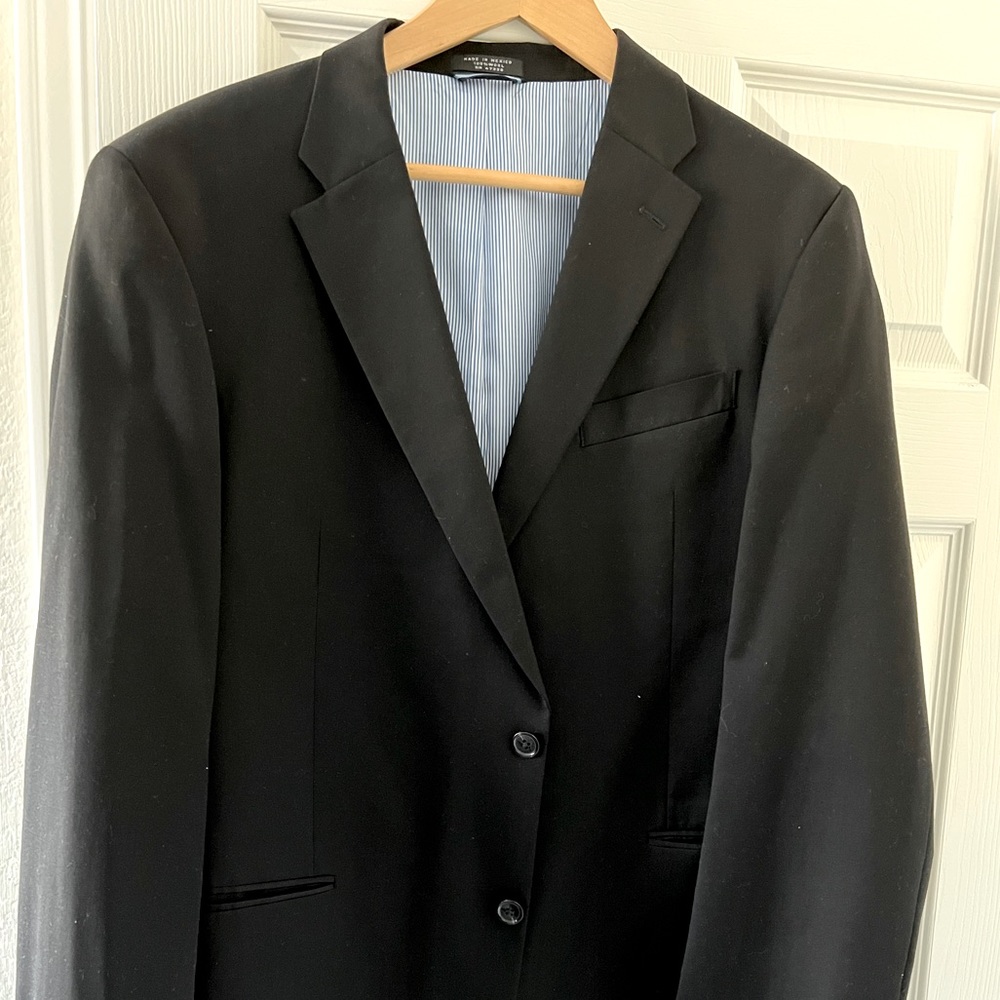 Black Tommy Hilfiger Suit